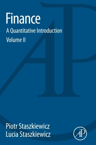 Finance: A Quantitative Introduction, by Piotr Staszkiewicz, Lucia Staszkiewicz