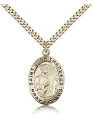 St. Jude Medal, Gold Filled