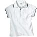 Dickies 4203 Girl's Interlock Zip Front Polo Top