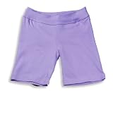 Private Label - Infant Girl Capri Length Longer Bike Shorts, Lavender
