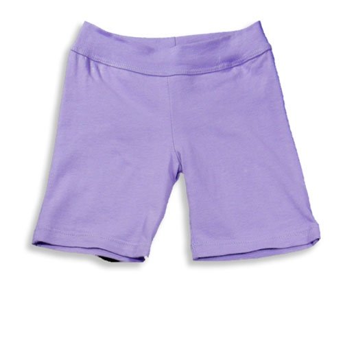 Private Label - Infant Girl Capri Length Longer Bike Shorts, Lavender