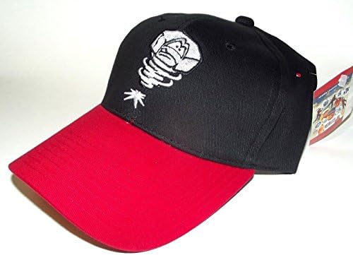 New MiLB 2 Toned Lansing Lugnuts Embroidered Adjustable Velcro Back Cap