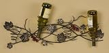 4 Place Horizontal Wall Wine Rack