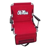 Rivalry Mississippi Ole Miss Stadium Seat with Armrests
