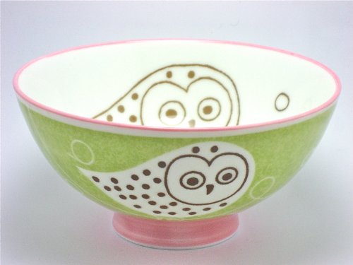 Owl Bowl Light Green On Sale