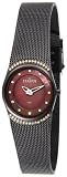 Skagen Women's 686XSMM Cyrstal Accented Brown Mesh Watch