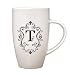 Regal Monogram Tapered Coffee Mug - T