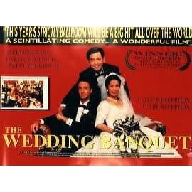 WEDDING BANQUET 1993 Ang Lee UK QUAD POSTER