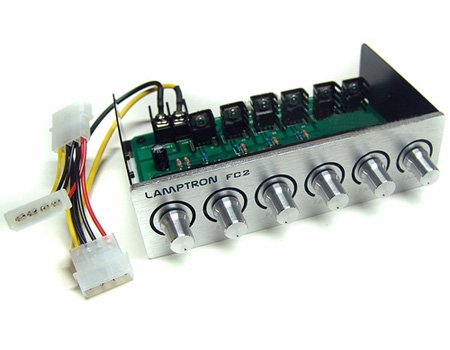 Lamptron FC2 Fan Speed Controller 45W x 6 channels Silver