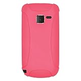 Amzer Silicone Skin Jelly Case for Nokia C3 - Baby Pink
