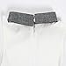 LittleSpring Little Girls' Clothing Set Belt Size 2T White