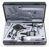 Professional Otoscope / Ophthalmoscope Diagnostic Instrument Set with hard case