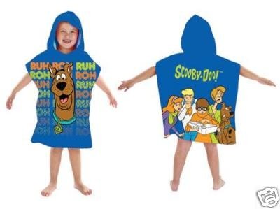 Kids/Childrens Scooby-Doo Towel, Poncho/Towcho 100% cotton beach towel (60 x 120 cm)