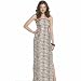 Beaded Evening Dress - Prom Dress, Party, Formal Gown by Sean Collection (8221) Black/White