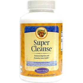 Super Cleanse ( For Your Colon ) 200 Tablets Nature's Secret
