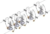 Paulmann 97049 Wire System Bogen 105 5x20W GU5,3 Alu/chrom 230/12V 105VA Metall