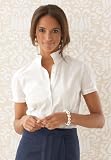 Ruffle-Collar Blouse