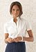 Ruffle-Collar Blouse