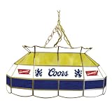 Trademark Coors Banquet 28-Inch Stained Glass Pool Table Lamp