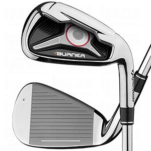 Taylor Made Golf- Burner 1.0 4-AW Irons Steel Uniflex