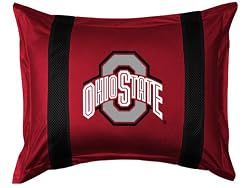 Ohio State Buckeyes Sports Coverage Sidelines Pillow Sham NCAA