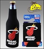SET OF 2 MIAMI HEAT CAN & BOTTLE KOOZIE COOLER