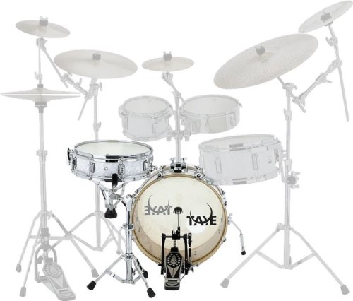 Taye GoKit 18 Bass Drum and 13 Snare Drum, White Pearl