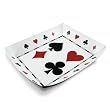 Card Game Serving Paper Platter (15" x 12 3/8" x 2")