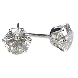 プラチナダイヤスタッドピアス　1.00CT　P3393A