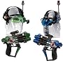 Lazer Mobile Attack Defend M.A.D. Team Laser Tag Set - 2 Headsets & 2 Lazer Blasters DELUXE SET