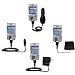 Road Warrior Kit for the PalmOne Treo 750v includes a Car &amp; Wall Charger AND USB cable AND Battery Extender - Gomadic Brand w/ TipExchange Technology
