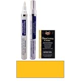 1 2 Oz. Pop Yellow Paint Pen Kit for 1995 Kia All Models (TN) by PaintScratch Automotive Touch Up Paint