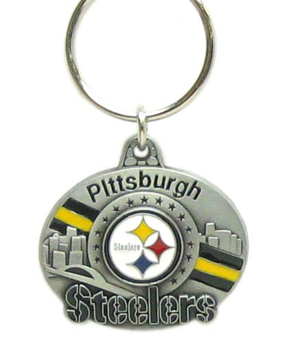 NFL Team Design Key Ring - Pittsburgh Steelers