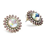 Betsey Johnson Betseys Dollhouse Crystal Stud