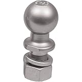 Husky 30255 2-5/16 X 1-1/4 X 2-5/8 Chrome Solid Steel Trailer Hitch Ball