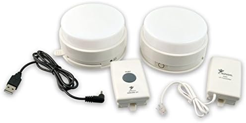 Wireless LED Flasher You See Doorbell and Videophone Alert Kit
