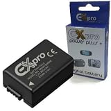Ex-Pro® Panasonic DMW-BMB9E, DMW-BMB9 - [EXACT] 7.2v 895mAh High Power Plus+ 2 Year Warranty Replacement ID Secured Lithium Li-on Camcorder Battery for Panasonic Lumix DMC-FZ40, DMCFZ40, DMC-FZ45, DMCFZ45, DMC-FZ48, DMCFZ48, DMC-FZ100, DMCFZ100 [Full Decoded]