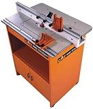 CMT 999.500.02 Industrio Router Table System With Precision Fence, Phenolic Insert, Cabinet, Zero Clearance Inserts, Centering Tool & Insert Plate With 2 Aluminum Rings