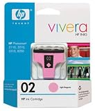 Hewlett Packard InkJet Cartridge Light Magenta # 02 High Capacity Exceptional Image