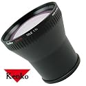 52mm 1.7x Standard Kenko Telekonverter in Schwarz,