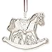 Reed & Barton Baby's First Rocking Horse Sterling Silver Ornament