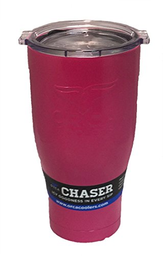 Orca Powder Coated Chaser Tumbler, 27 oz.-Hot Pink