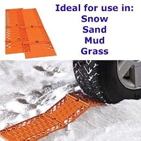 Traction Tracks Wheel Grips For Snow Mud Grass Sand