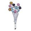 Vintage Cute Flower Bouquet Brooches & Pins