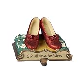Kurt Adler Resin Wizard of Oz Ruby Slippers Stocking Holder