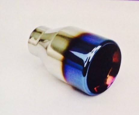 4" Double Wall Straight w/ Blue Flame