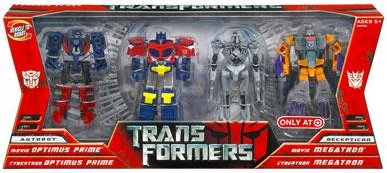Childrens Toyshop  Toys : Transformers Movie Legends - Leaders 4 Pack [Toy]