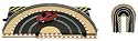Scalextric Race+ Set Accessories - Hairpin, Side Swipe & Car Pack (C8309)