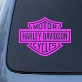 HARLEY DAVIDSON - Vinyl Decal Sticker #A1451 | Vinyl Color: Pink