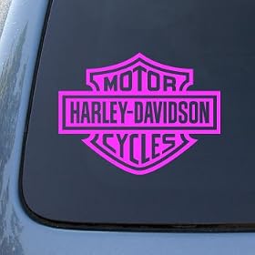 HARLEY DAVIDSON - Vinyl Decal Sticker #A1451 | Vinyl Color: Pink